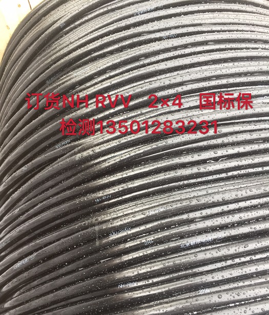 耐火线NHRVV-2*4
